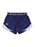 Under Armour 100% Polyester Blue Athletic Shorts Size XS - photo 1