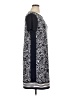 MICHAEL Michael Kors Print Gray Casual Dress Size XL - photo 4