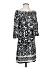Max Studio Paisley Black Casual Dress Size XS - photo 1