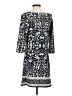 Max Studio Paisley Black Casual Dress Size XS - photo 2