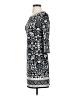 Max Studio Paisley Black Casual Dress Size XS - photo 5