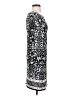Max Studio Paisley Black Casual Dress Size XS - photo 4
