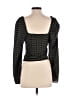 H&M Black Long Sleeve Top Size XS - photo 2