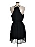 Pink Owl 100% Polyester Solid Black Cocktail Dress Size M - photo 2