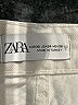 Zara 100% Baumwolle Ivory Jeans Size 4 - photo 7