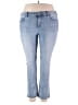 Lands' End Hearts Blue Jeans Size 18 - photo 1