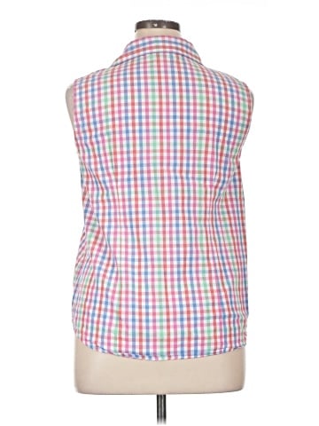 Chadwicks Sleeveless Button-Down Shirt (view 2)