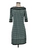 Max Studio Argyle Teal Casual Dress Size S - photo 1