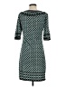 Max Studio Argyle Teal Casual Dress Size S - photo 2