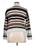 Studio B by BOBEAU Stripes Brown Pullover Sweater Size XL - photo 2