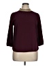 Moa Moa Burgundy 3/4 Sleeve Top Size XL - photo 1