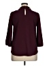 Moa Moa Burgundy 3/4 Sleeve Top Size XL - photo 2