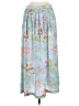DonnKenny Classics 100% Polyester Floral Blue Casual Skirt Size M - photo 1