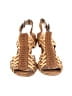 Cynthia Vincent Animal Print Tan Sandals Size 7 1/2 - photo 2