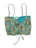 Assorted Brands Print Teal Swimsuit Top Size M - photo 1