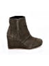 TOMS Green Wedges Size 6 - photo 1