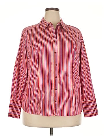 Lane Bryant Long Sleeve Button-Down Shirt (view 1)