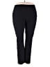 Briggs Solid Black Active Pants Size 20 - photo 1