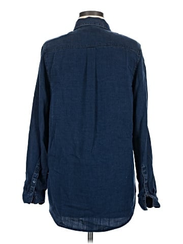 Banana Republic Factory Store Long Sleeve Button-Down Shirt (view 2)