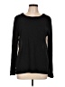 Ann Taylor LOFT Black Long Sleeve Top Size L - photo 1