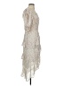 LoveShackFancy Floral Ivory Cocktail Dress Size XS - photo 4