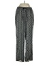 Hei Hei 100% Rayon Print Black Casual Pants Size S - photo 1