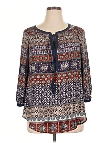 Daniel Rainn 3/4 Sleeve Blouse (view 1)