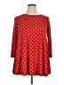 Unbranded Red 3/4 Sleeve Top Size XXL (estimated) - photo 1