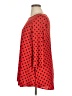 Unbranded Red 3/4 Sleeve Top Size XXL (estimated) - photo 5