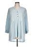wonderly Blue 3/4 Sleeve Blouse Size L - photo 1