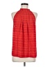Shein 100% Polyester Red Sleeveless Blouse Size 8 - photo 1