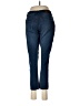 Express Jeans Solid Blue Jeans Size 8 - photo 2