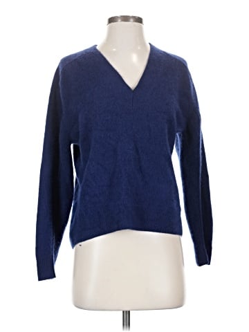 Madewell V-Neck Sweater in Cashmere (view 1)