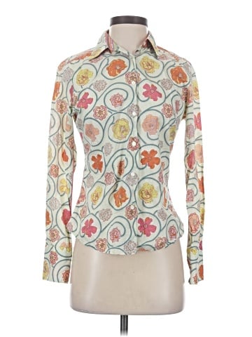 Robert Graham Long Sleeve Blouse (view 1)