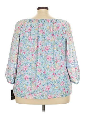 I.N. Studio 3/4 Sleeve Blouse (view 2)