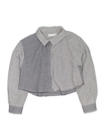 Zara Long Sleeve Button-Down Shirt (view 1)