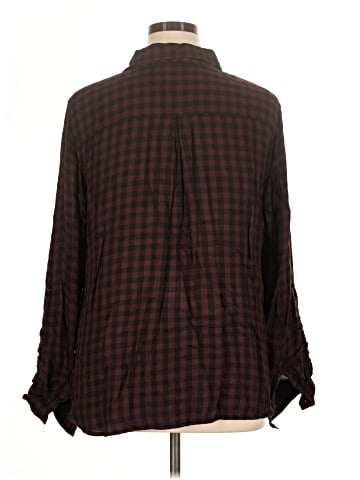 Cosmic Blue Love Long Sleeve Blouse (view 2)
