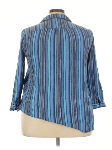 For Cynthia 3/4 Sleeve Button-Down Shirt (view 2)