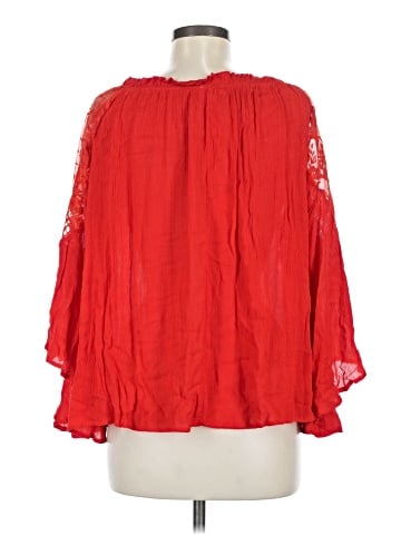 Umgee 3/4 Sleeve Blouse (view 2)