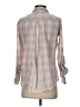 Isabella Sinclair Tweed Brown Long Sleeve Button-Down Shirt Size XS - photo 2
