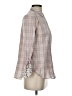 Isabella Sinclair Tweed Brown Long Sleeve Button-Down Shirt Size XS - photo 4