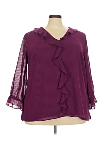 Investments 3/4 Sleeve Blouse (view 1)