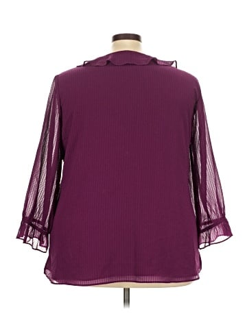 Investments 3/4 Sleeve Blouse (view 2)