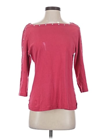 Karen Scott 3/4 Sleeve Top (view 1)