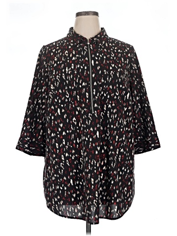 Catherines 3/4 Sleeve Blouse (view 1)
