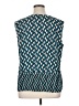 Worthington 100% Polyester Teal Sleeveless Blouse Size XL - photo 2