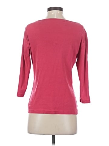 Karen Scott 3/4 Sleeve Top (view 2)