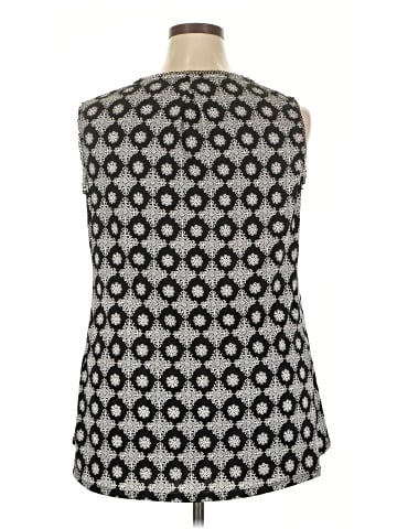 Roz & Ali Sleeveless Blouse (view 2)
