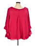C established 1946 100% Polyester Red 3/4 Sleeve Blouse Size 26 - 28 - photo 1
