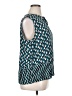 Worthington 100% Polyester Teal Sleeveless Blouse Size XL - photo 4